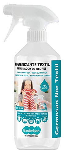 Bacterisan Germosan Nor Textil 500Ml | Higienizante Líquido Para Textil En Spray | Eliminador De Malos Olores | Bacterisan 500 ml