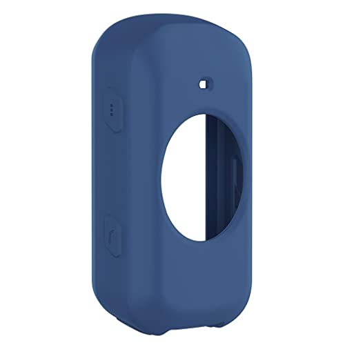 balikha Funda Protectora de Silicona para Bicicleta GPS de Cuerpo Completo para Cronómetro Garmin Edge 530 - Azul