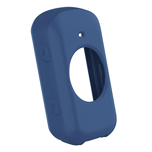 balikha Funda Protectora de Silicona para Bicicleta GPS de Cuerpo Completo para Cronómetro Garmin Edge 530 - Azul