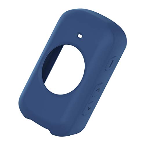 balikha Funda Protectora de Silicona para Bicicleta GPS de Cuerpo Completo para Cronómetro Garmin Edge 530 - Azul