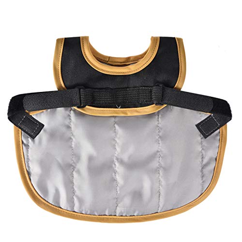 Banane Chaleco de gallina para mascotas, reflectante, ropa de sillín, protector de plumas para gallinas y pato