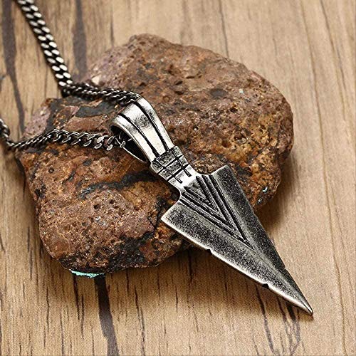 banbeitaotao Collar Steampunk Spearhead Arrowhead T Collar para Hombres Special Surf Bike Gargantilla Collaramazing Price