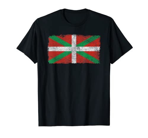 BANDERA DE PAÍS Vasco IKURRINA ESPAÑA Camiseta