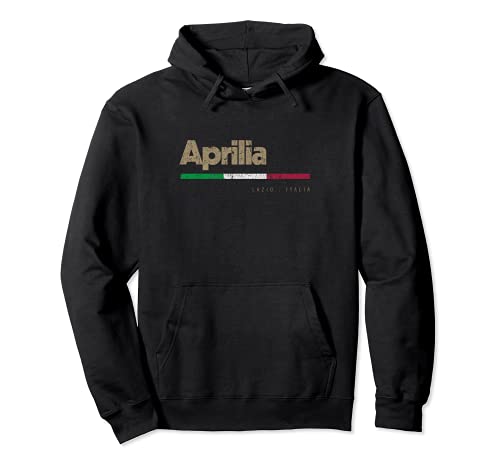 Bandera italiana de la ciudad retro de Aprilia Italia Sudadera con Capucha