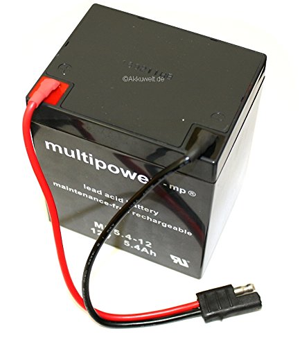 Batería Original Multipower MP12 – 12, gel de plomo AGM 12 V 12 Ah Para Triatlón st12012 Haaga kehrmaschinen 677 697 Accu batería Bateria batería