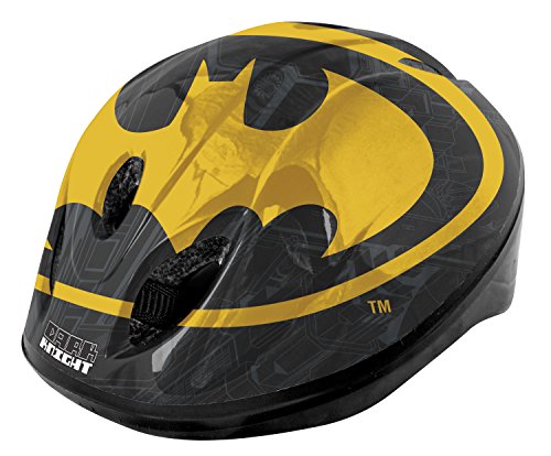 Batman Safety - Casco para niño para Bicicleta de Paseo, Color Multicolor (52-56 cm)