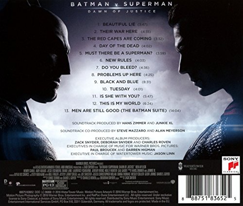 Batman V Superman: Dawn Of Justice (Original Motion Picture Soundtrack)