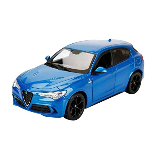 Bauer Spielwaren- Alfa Romeo Stelvio Modelo de coche a escala 1:24, assorted (Bburago 15621086R)