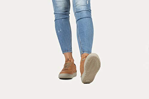 Beflamboyant - Zapatillas de baloncesto resistentes para hombre y mujer, unisex, clásicas, retro, marca española fabricada en Portugal., (caramelo), 42 EU