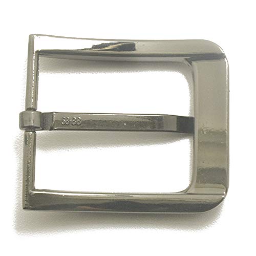 behone 2pcs hebilla de cinturón clásica con reversible de aleación de metal resistente clavija para hombre con una sola