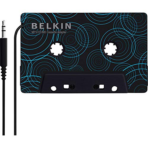 Belkin F8V366bt - Adaptador de casete para reproductores de mp3 para iPhone 8/8+ y iPhone X, negro