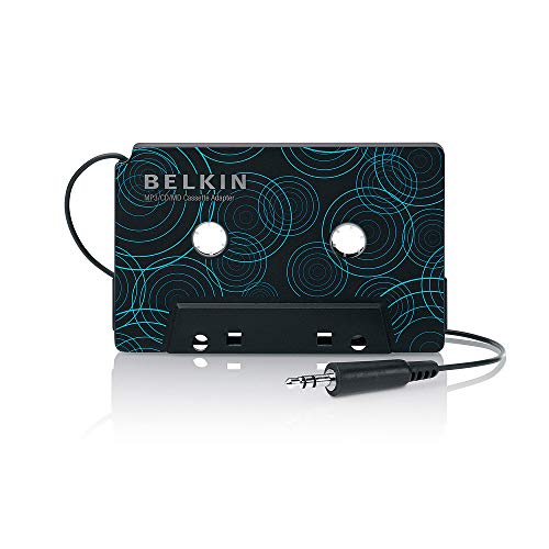 Belkin F8V366bt - Adaptador de casete para reproductores de mp3 para iPhone 8/8+ y iPhone X, negro