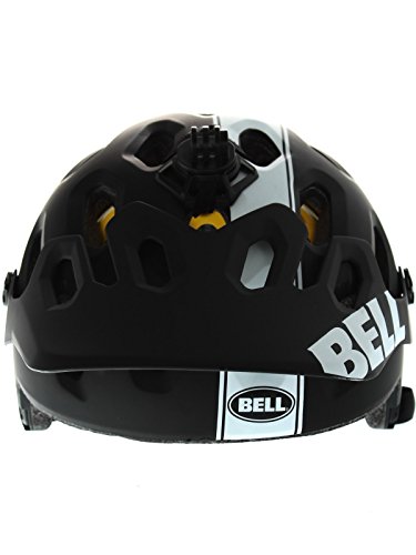 BELL Casco de Ciclismo para Adulto Super 2 MIPS 16, Todo el año, Unisex, Color Mat Black/White Viper, tamaño Medium