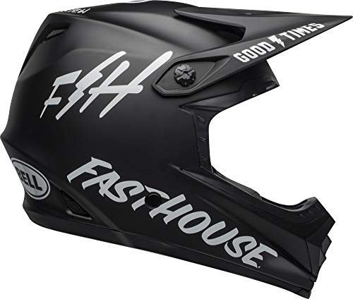 BELL Full-9 Fusion MIPS Casco Integral MTB, Unisex, Fasthouse Mate Negro, M