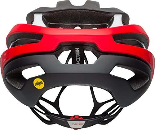 Bell Zephyr MIPS Casco, Unisex, Rojo (Matt/Gloss Red/Black), S (52-56 cm)