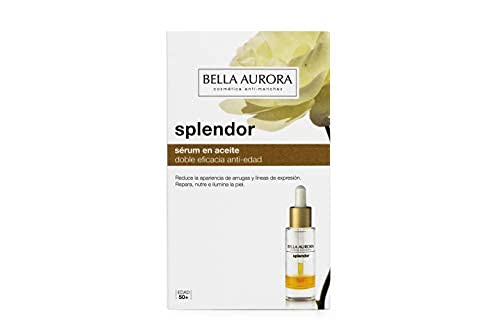 Bella Aurora Serum Facial Hidratante en Aceite Anti-Edad y Anti-Arrugas, 20 ml | Repara y Previene el Envejecimiento, con Ginseng Rojo y Aceite de Camelia | Splendor