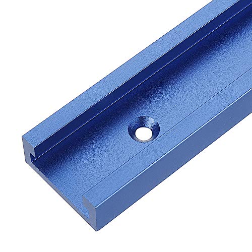 Belupai Blue 300-1200 mm ranura en T para sierra de mesa Router Table Woodworking Tool