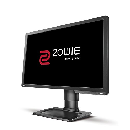 BenQ ZOWIE XL2411P - Monitor Gaming de 24" FullHD (1920x1080, 1ms, 144Hz, HDMI, Black eQualizer, Color Vibrance, Altura Ajustable, No soporta 120Hz en consola ) - Gris Oscuro