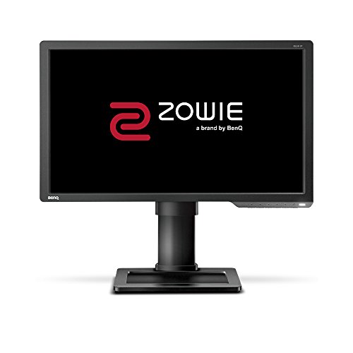 BenQ ZOWIE XL2411P - Monitor Gaming de 24" FullHD (1920x1080, 1ms, 144Hz, HDMI, Black eQualizer, Color Vibrance, Altura Ajustable, No soporta 120Hz en consola ) - Gris Oscuro