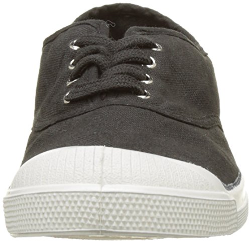 Bensimon Tennis Lacet Femme, Zapatillas Mujer, Negro (Carbone), 38 EU