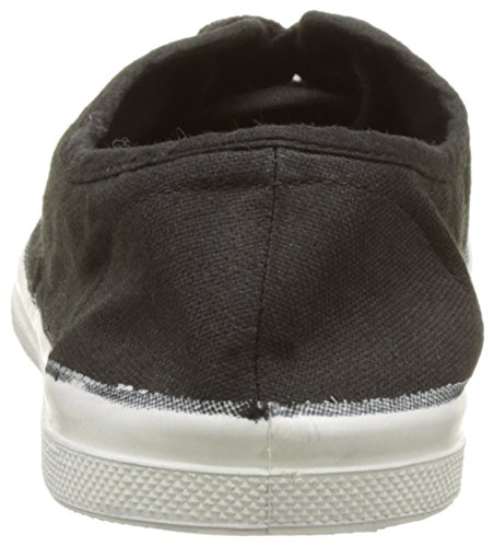 Bensimon Tennis Lacet Femme, Zapatillas Mujer, Negro (Carbone), 38 EU