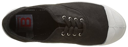 Bensimon Tennis Lacet Femme, Zapatillas Mujer, Negro (Carbone), 38 EU