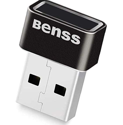 Benss Lector de Huellas Dactilares Pin para Windows 10 Hello Laptop/PC/sobremesa con reconocimiento de Huellas Dactilares de 360 Grados con certificación WQHL