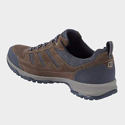 Berghaus Fellmaster Active Tech, Zapatos de Low Rise Senderismo Hombre, Marrón (Brown/Burnt Orange X11), 43 EU