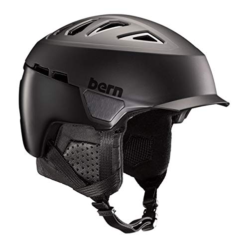 Bern Heist Brim MIPS Casco, Unisex, Matte Black, L