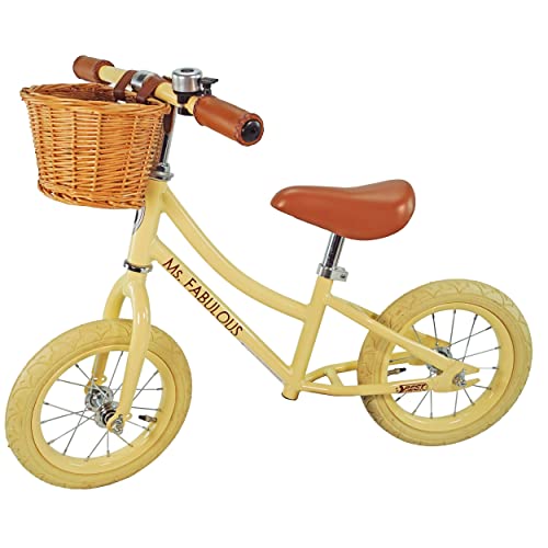 Best Sporting 31111 Retro - Rueda para Bicicleta, Color Crema