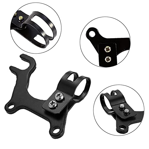 Bici de Montaña Del Freno de Disco Adaptador Negro de 22 mm Para Bicicleta Carretera MTB de 160 mm Delantero Componentes Para Bicicleta Accesorio Utiliza Cuando la Bicicleta Original No Tiene Freno