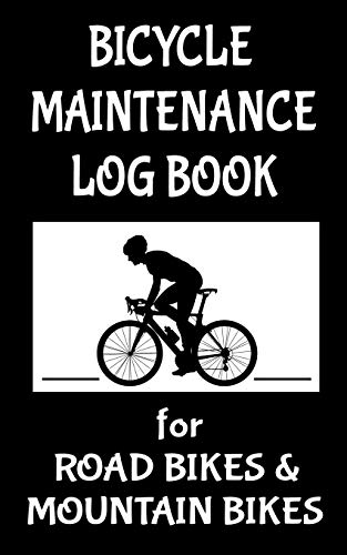 Bicycle Maintenance Log Book for Road Bikes & Mountain Bikes: 5" x 8" Bike 10 Year Maintenance & Repair Record Book with Safety Checks & Trip Cyclocomputer Log for Cyclists Gifts (100 Pages)