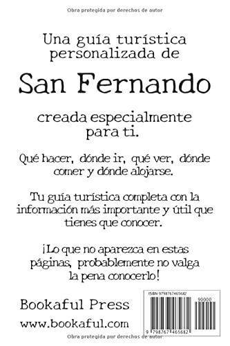 Bienvenido/a a San Fernando: Tu guía turística personalizada.