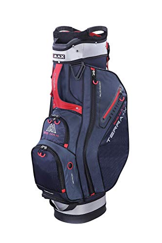 Big Max Terra X - Bolsa para carro de golf, color azul marino y