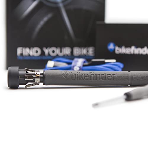 BIKEFINDER - Localizador GPS anti-robo para bicicleta en manillar escondido. Rastreador posicionamiento en tiempo real GPS/GSM/Bluetooth