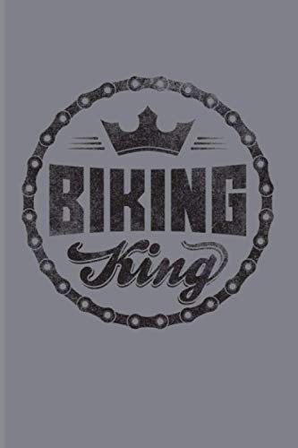 Biking King: 2021 Planner | Weekly & Monthly Pocket Calendar | 6x9 Softcover Organizer | Funny Cycling & MTB Gift