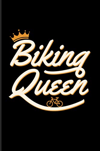 Biking Queen: 2021 Planner | Weekly & Monthly Pocket Calendar | 6x9 Softcover Organizer | Funny Cycling & MTB Gift