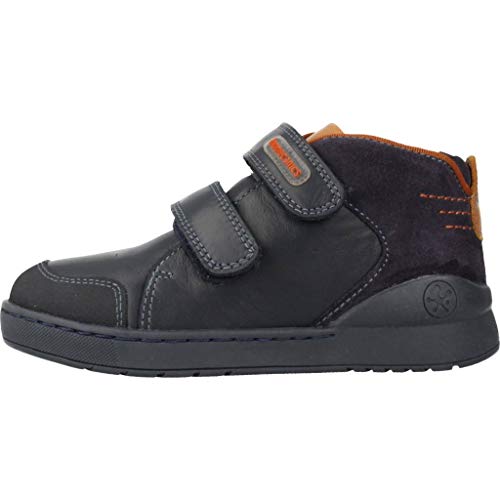 BIOMECANICS - Botin Biomecanics Doble Velcro Cuero Niños Color: Marino Talla: 27