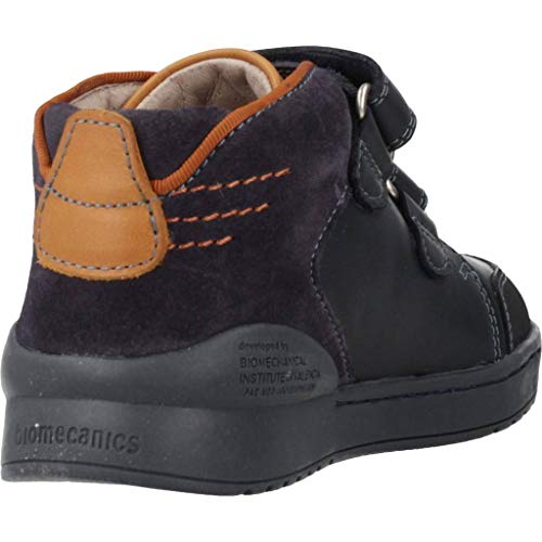 BIOMECANICS - Botin Biomecanics Doble Velcro Cuero Niños Color: Marino Talla: 27