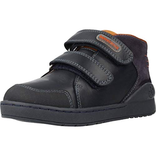 BIOMECANICS - Botin Biomecanics Doble Velcro Cuero Niños Color: Marino Talla: 27