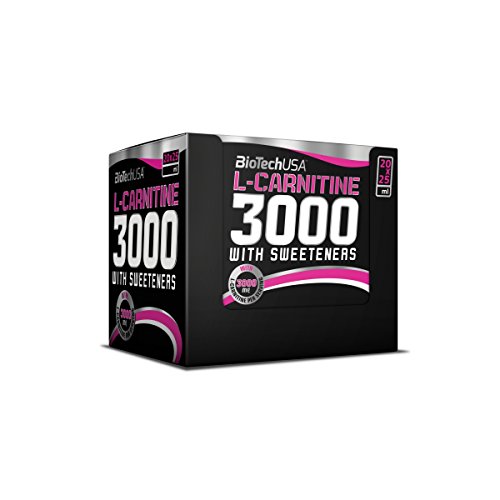 BIOTECH USA L-CARNITINE 3000 20 AMPOLLE DA 25 ML Limone