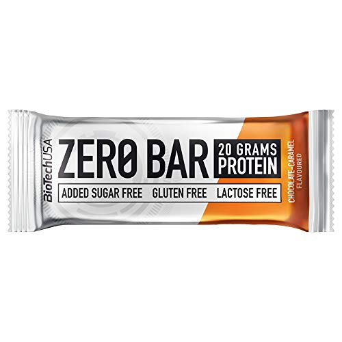 BioTech USA - Zero Bar, 10 x 50g Chocolate-Caramelo