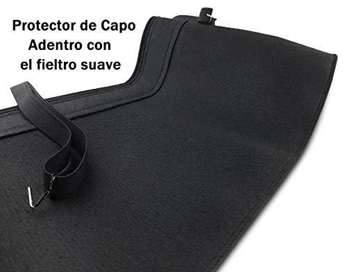 Black Bull Protector de Capo para Saet Leon 1 Toledo 1M Protectores Capot Coche máscara