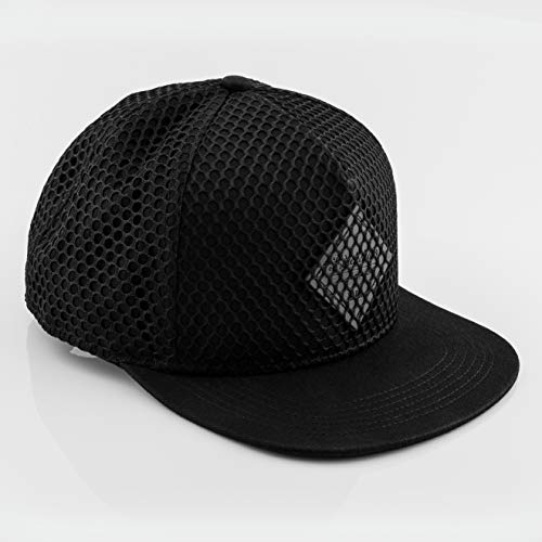 Blackskies Andromeda Snapback Cap | Estilo de Malla de Gorra de béisbol Unisex Negra