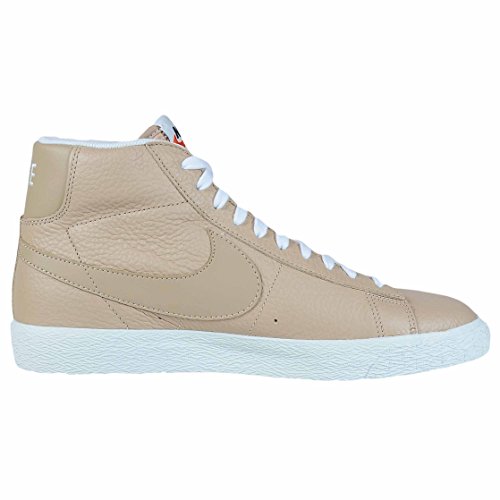 BLAZER MID PREMIUM LINO SUMMIT BLANCO CUERO CASUAL FASHION 429988 202, 7.5 D (M) US