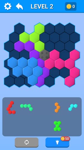 Block Puzzle Hexa - Juegos de pensar juegos logica español gratis