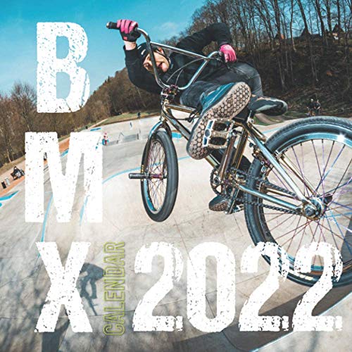 BMX Calendar 2022: Mini Calendar 2021-2022 - 18 Months Calendar & Planner