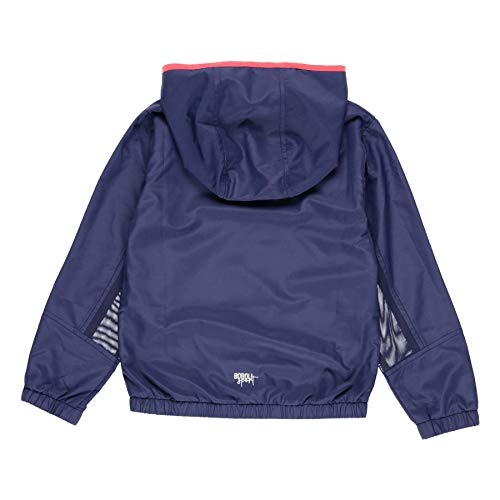 boboli - Cazadora de Deporte Niña| Tejido Técnico, Talla de 14 Años | Cazadora Deportiva, 100% Poliéster | Chaqueta Niña | Cazadora Entretiempo | Estampado | Color Azul - marino