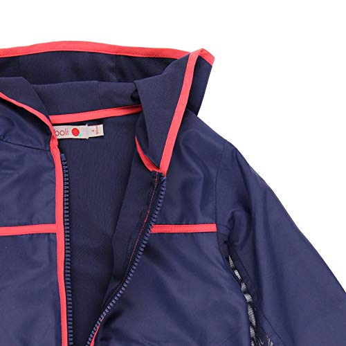 boboli - Cazadora de Deporte Niña| Tejido Técnico, Talla de 14 Años | Cazadora Deportiva, 100% Poliéster | Chaqueta Niña | Cazadora Entretiempo | Estampado | Color Azul - marino