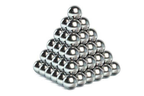 Bolas Magnéticas 5mm Antiestrés myHodo [64 Piezas], Imanes Pequeños, Bolitas Magnéticas Versátiles, Magnet Balls, Gran Idea de Regalo, Bolas de Iman, Imanes para Superficies Magnéticas (plata)